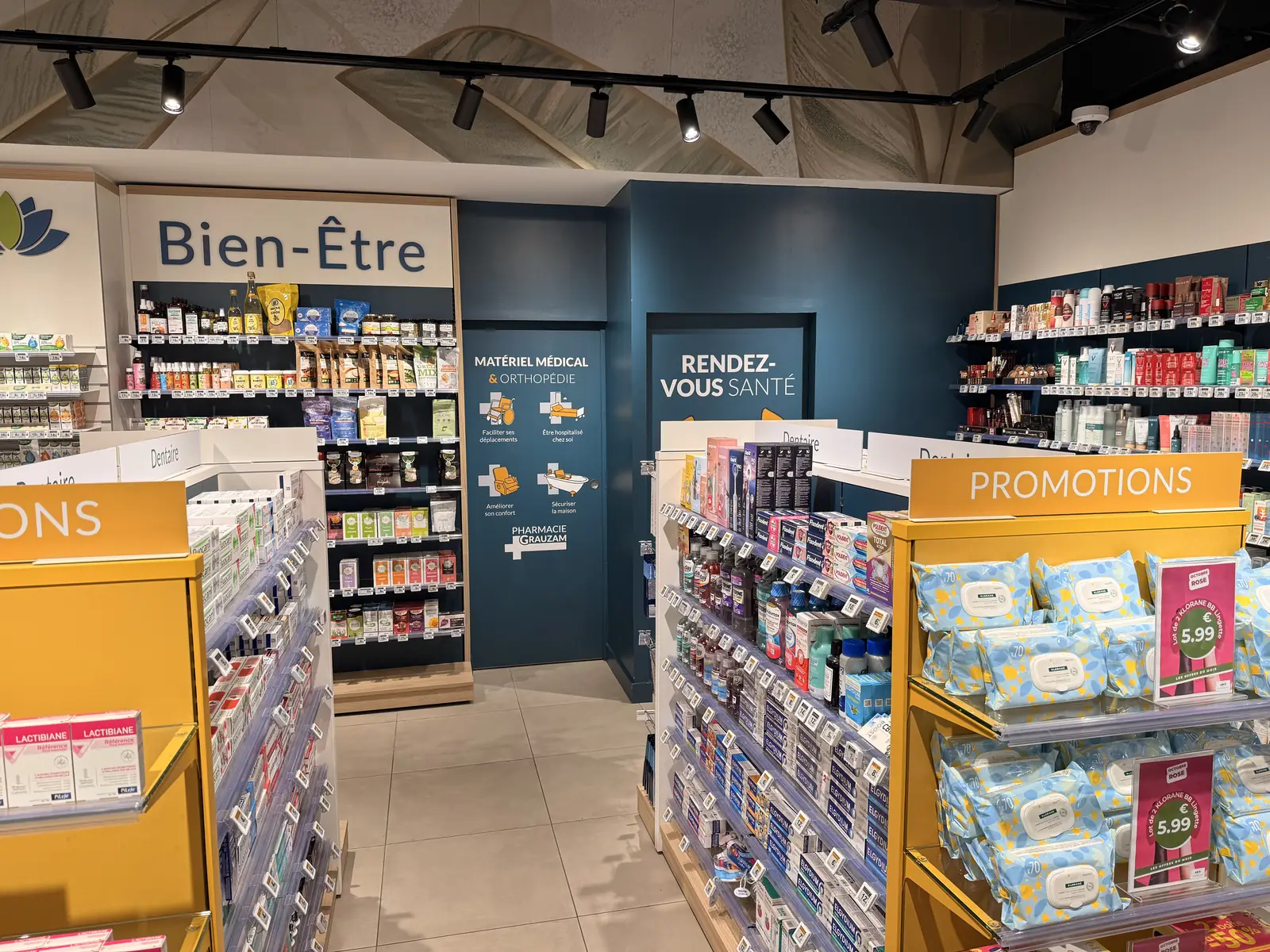L'espace Rendez-vous Santé, au calme – Pharmacie Grauzam, Grand Camp, Les Abymes